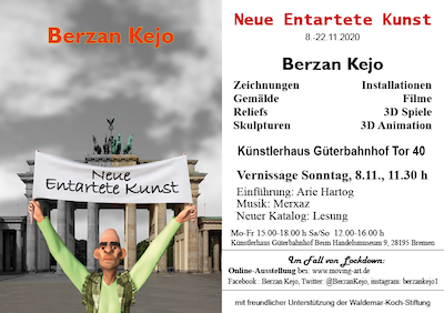 Berzan Kejo NEU ENTARTETE KUNST / Tor 40 / GTERBAHNHOF Bremen